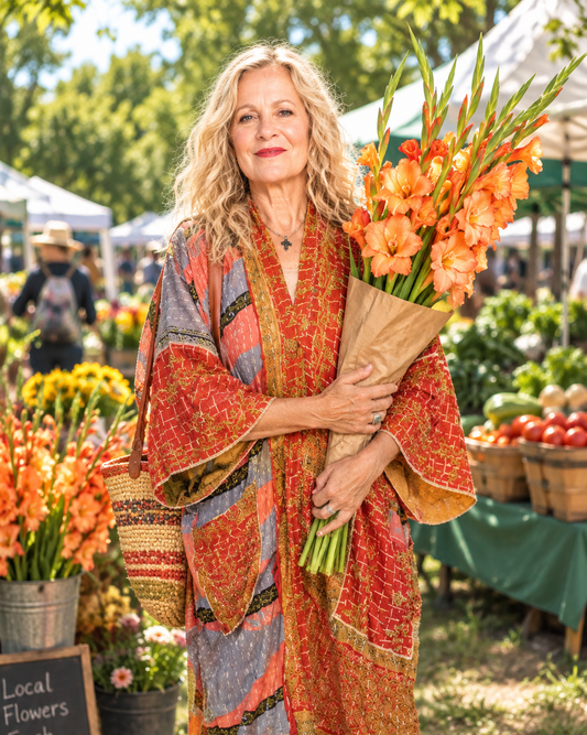 Kantha Kimono #YR-22