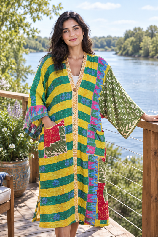 Kantha Kimono #BG-21