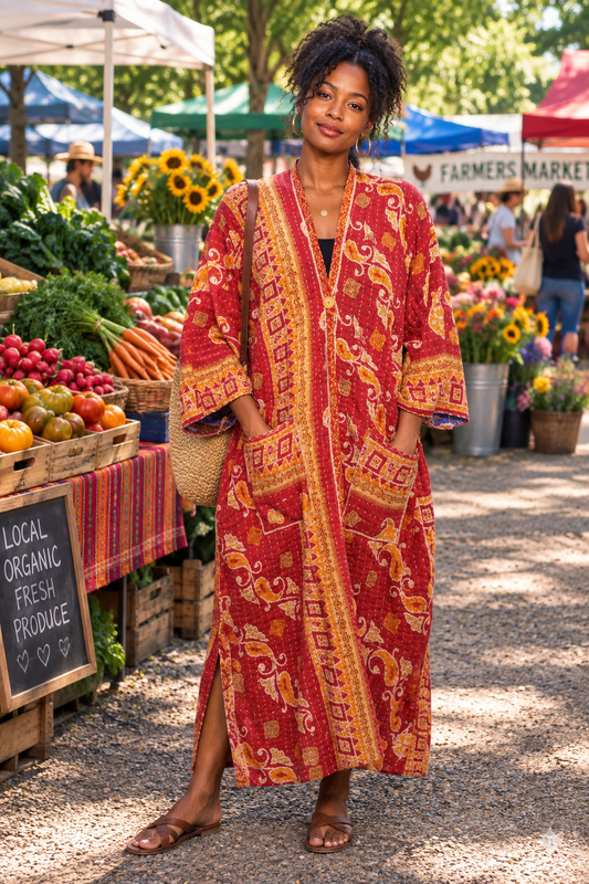 Kantha Kimono #OU-21