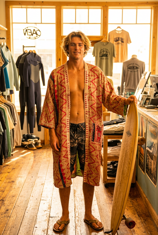 Kantha Kimono #MX-33