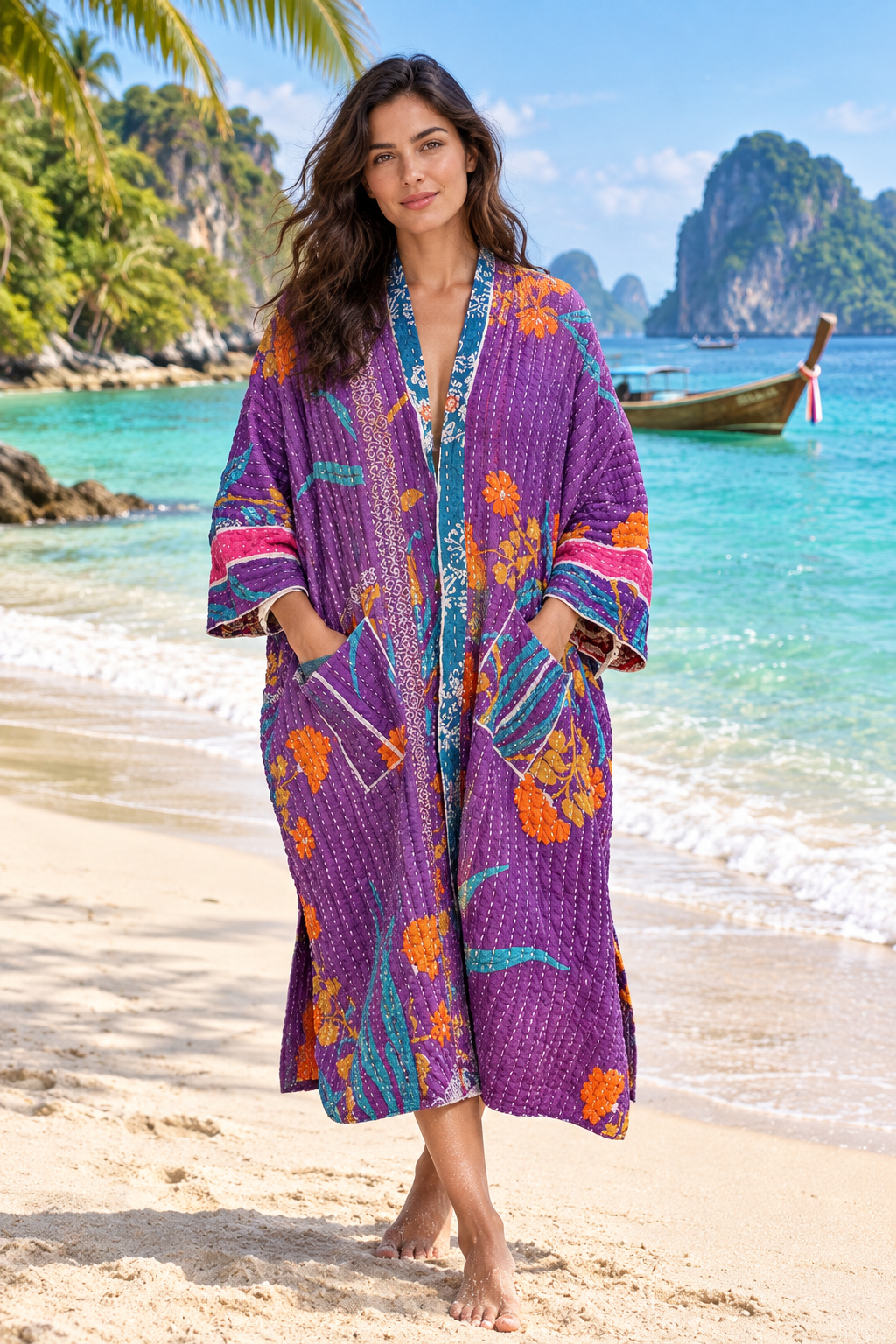 Kantha Kimono # PR-22