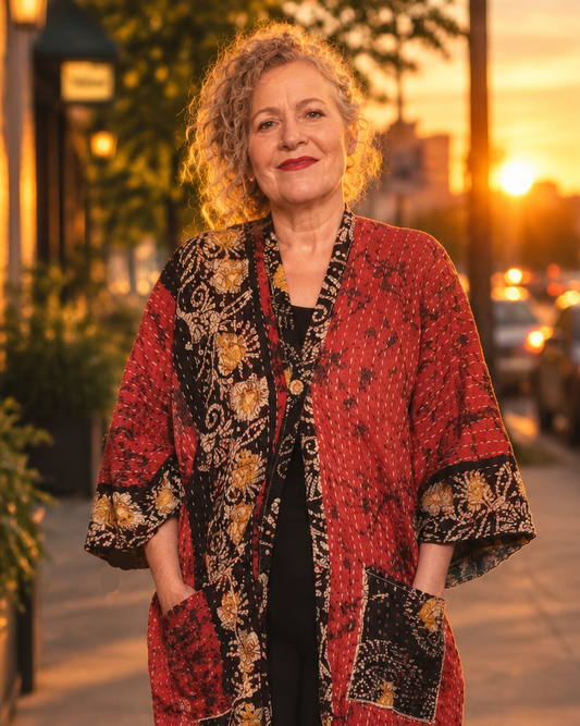 Kantha Kimono #UR-21