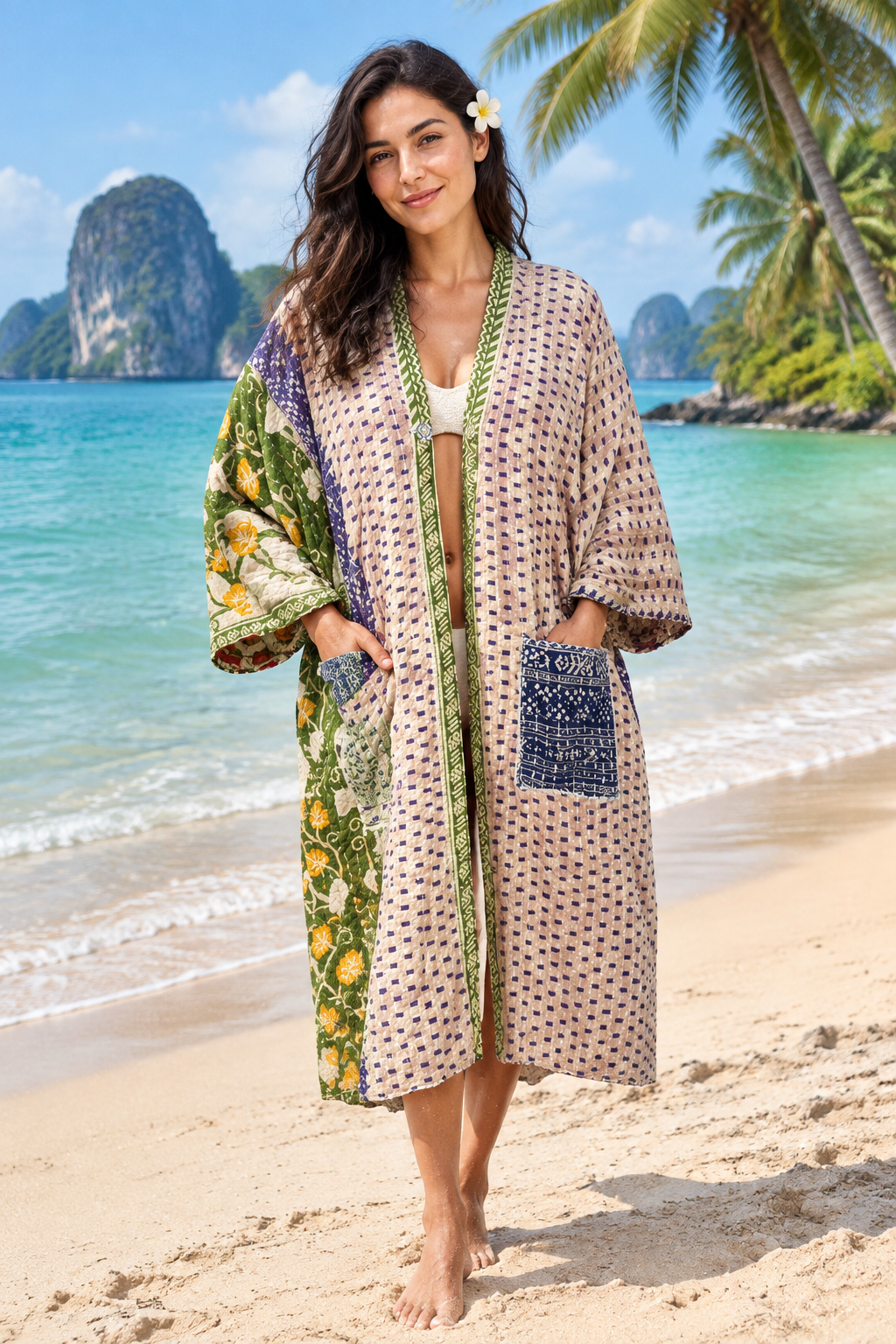 Kantha Kimono # UR-24