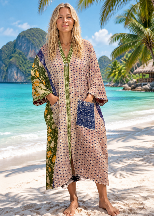 Kantha Kimono #UR-24
