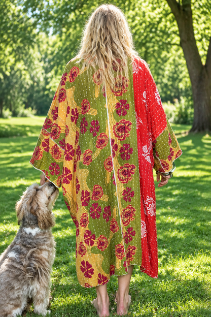 Kantha Kimono # YR-22