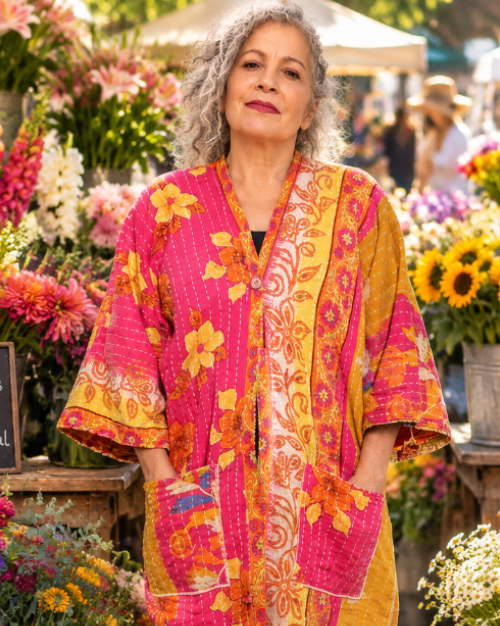 Kantha Kimono #GP-21