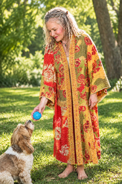 Kantha Kimono # YR-22