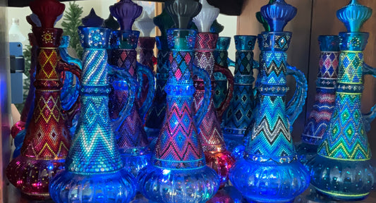 Hand Decorated Genie Bottle (Custom Order)