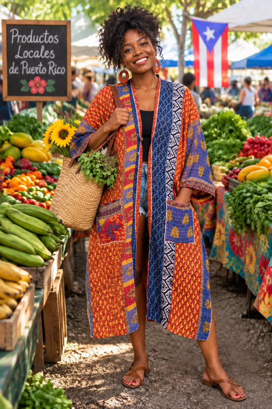Kantha Kimono #OU-21