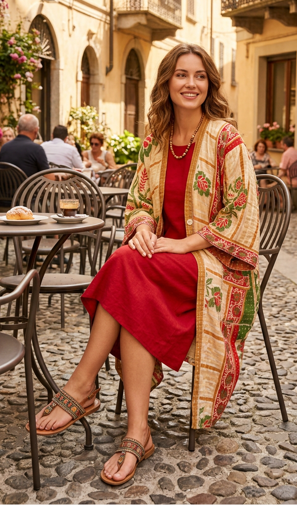 Kantha Kimono #MX-35