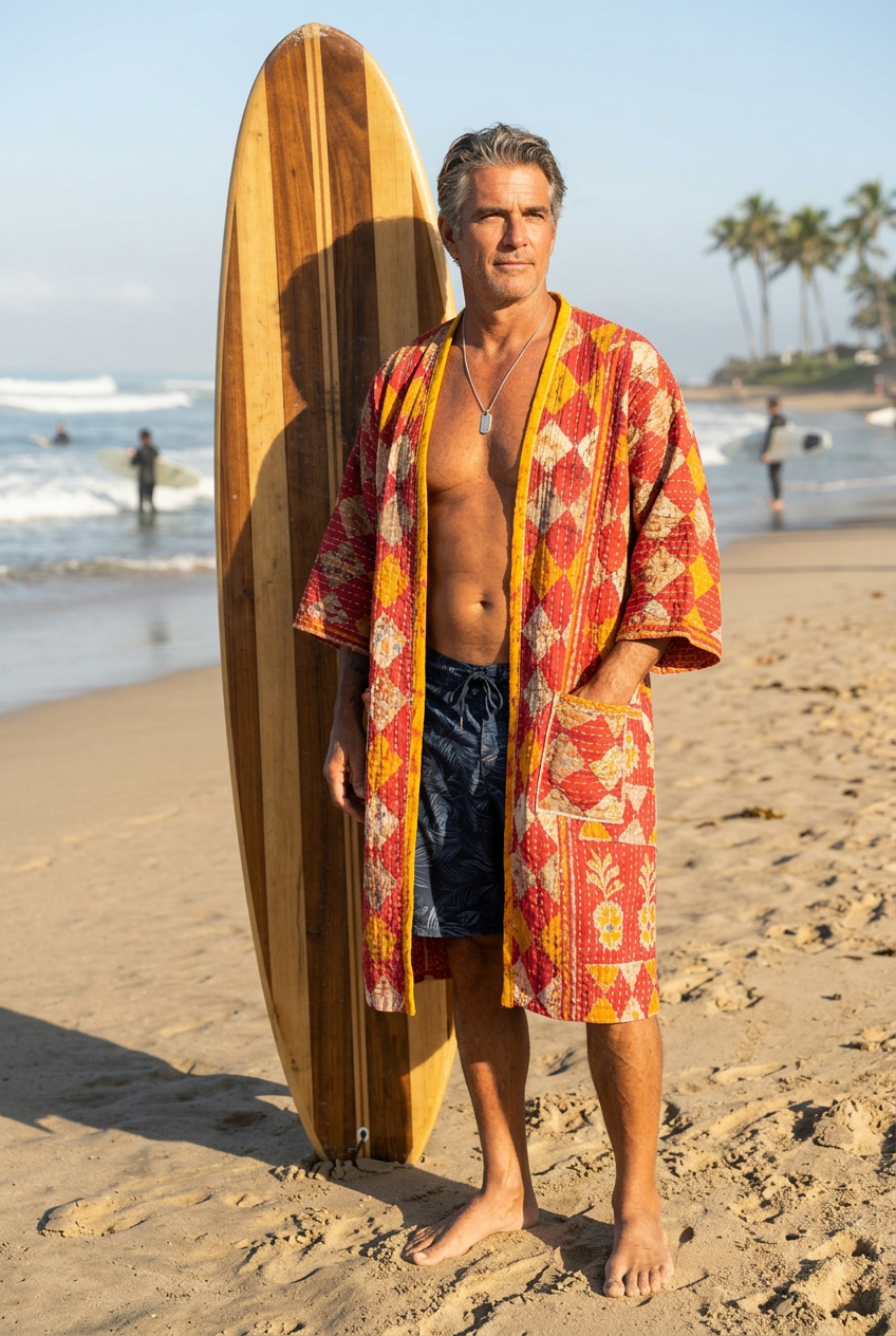 Kantha Kimono #MX-41