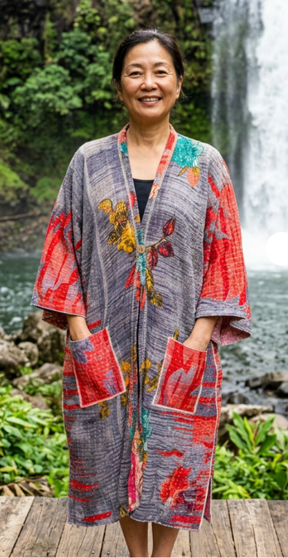 Kantha Kimono #MX-34
