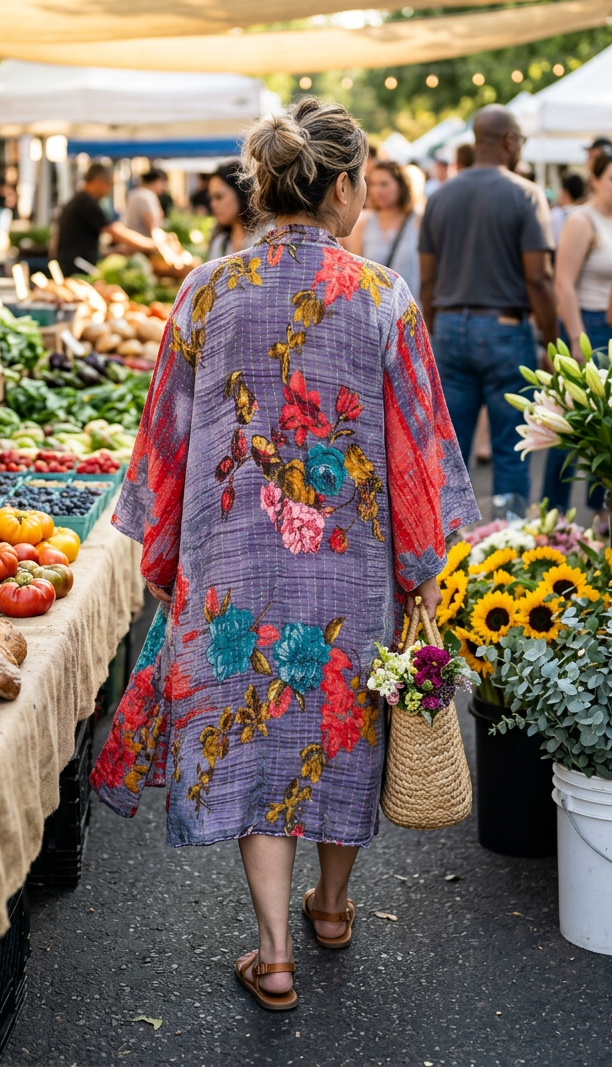 Kantha Kimono #MX-34