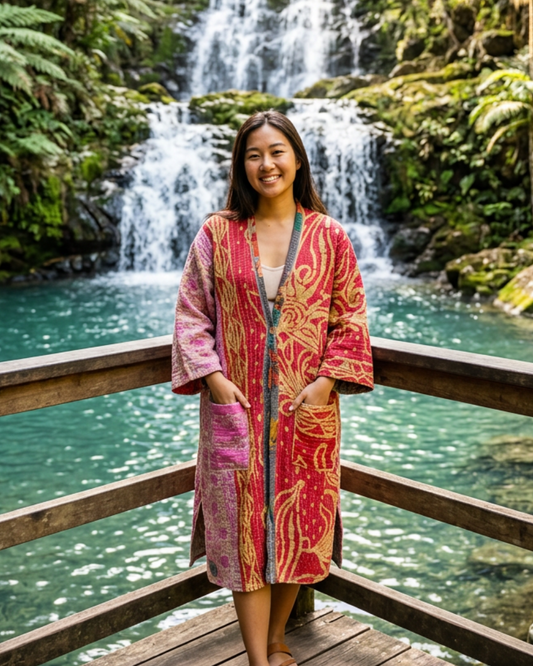 Kantha Kimono #MX-34