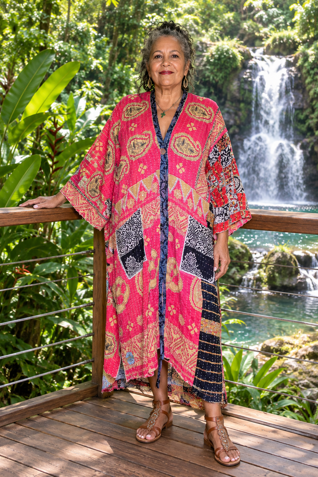 Kantha Kimono #MX-38