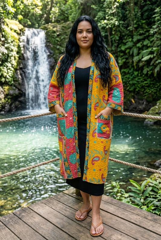 Kantha Kimono #MX-25