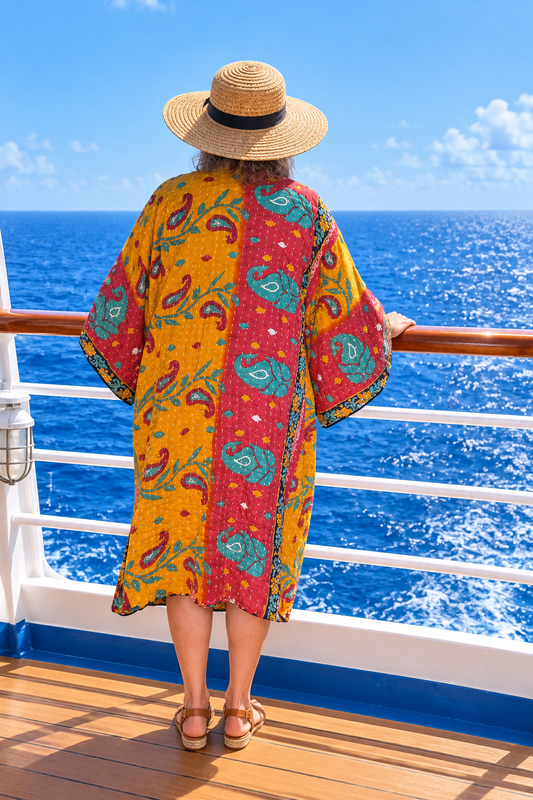 Kantha Kimono #MX-25