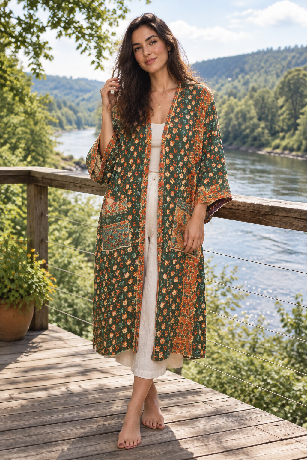 Kantha Kimono #GR-21