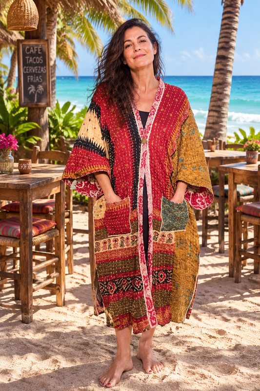 Kantha Kimono #RM-24