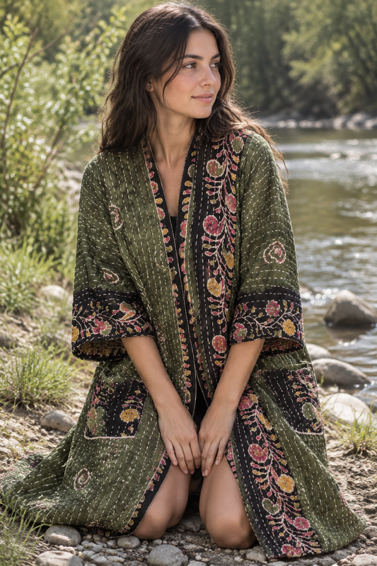 Kantha Kimono #OB-21