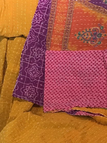Kantha Quilt #YP-21